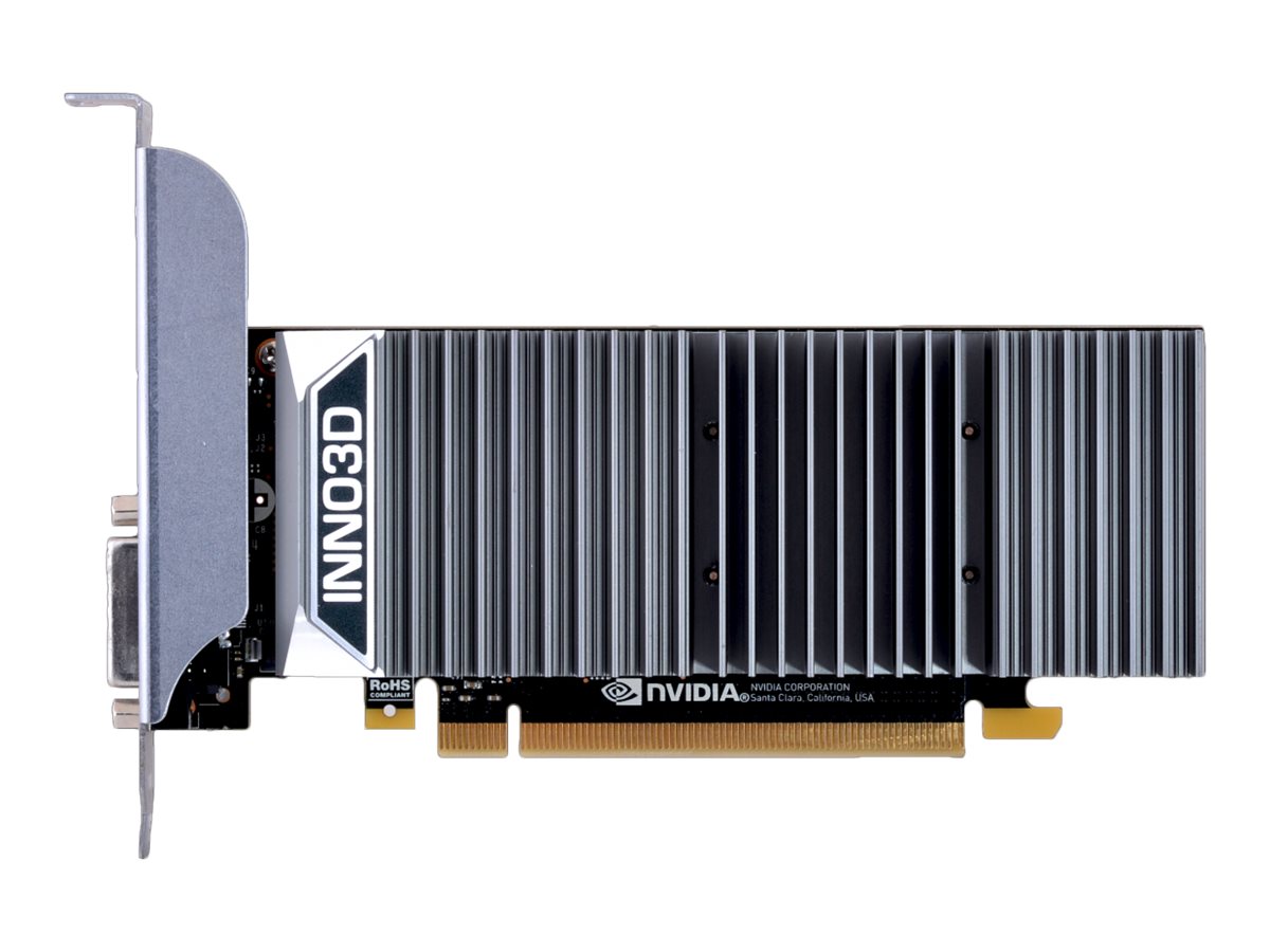 Inno3D GeForce GT 1030 0dB - Grafikkarte - GFGT 1030 - 2 GB GDDR5 - PCIe 3.0 x16 - DVI - HDMI - ohne Lüfter