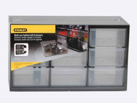 Black & Decker 1-93-978, Werkzeugkasten, Kunststoff, Polypropylen, Schwarz, 365 mm, 155 mm, 213 mm