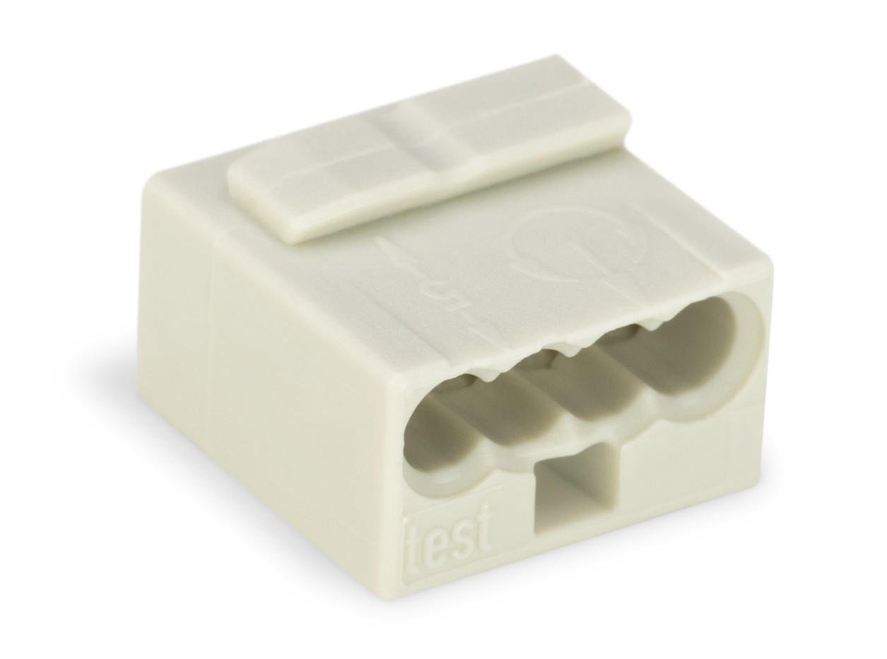 WAGO 243-304, 10 mm, 10 mm, 6,8 mm, 100 VMicro Push Wire - 4-conductor terminal block - 6 A - 100 V