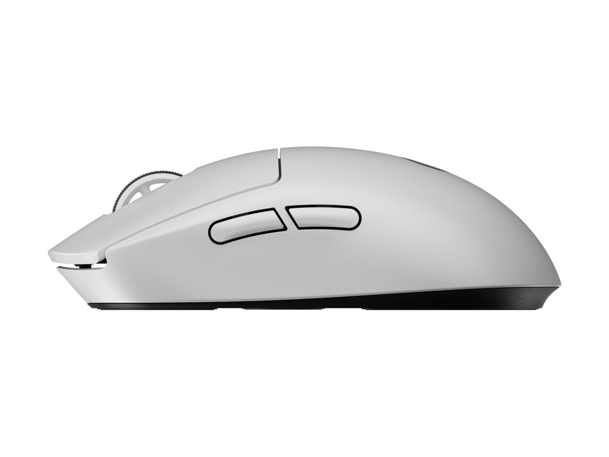 Logitech G PRO X SUPERLIGHT 2 - Maus - Gamingoptisch - 5 Tasten - kabellos - 2.4 GHz - USB Logitech LIGHTSPEED Empfänger - weiß