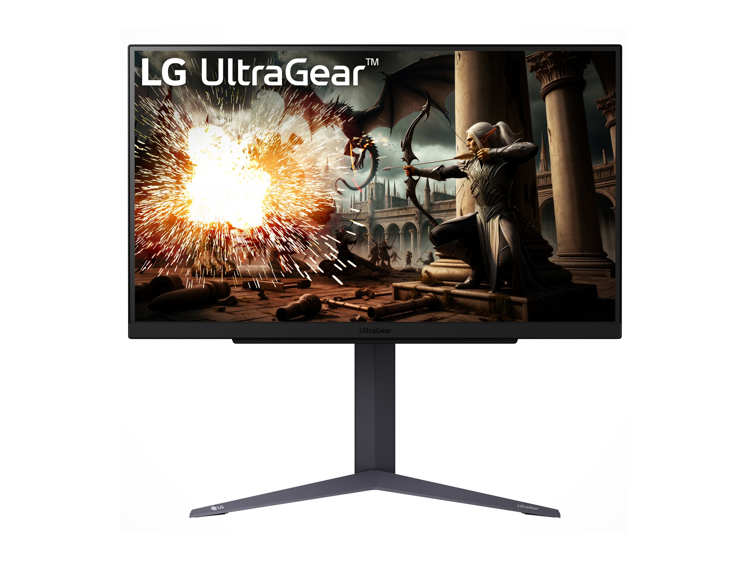LG UltraGear 27GS75Q-B - LED-Monitor - Gaming - 68.4 cm (27")2560 x 1440 QHD @ 200 Hz - IPS - 300 cd/m² - 1000:1 - HDR10 - 1 ms - 2xHDMI - DisplayPort