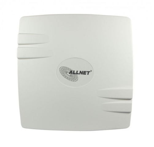 ALLNET ANT-58-1T1R-PATCH-185, 10 dBi, 5.15 - 5.85 GHz, 50 Ohm, Sektorantenne, N-Typ, Weiblich