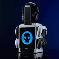 Numskull Games PS5 Inspired Gaming Locker, Diskettenhalter für Spiele, PlayStation 5, Grau, Kabelgebunden, 1 Stück(e)X-BOX