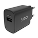 2GO Ladegerät 20W 2-Port 1x USB-A u. USB-C schwarz
