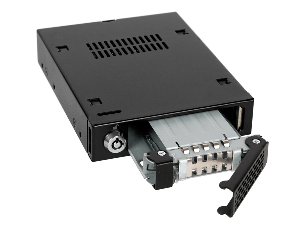 Icy Dock ICY Dock ToughArmor MB991SK-B - Gehäusefür Speicherlaufwerke - SATA 6Gb/s - SATA 6Gb/s - mattschwarz