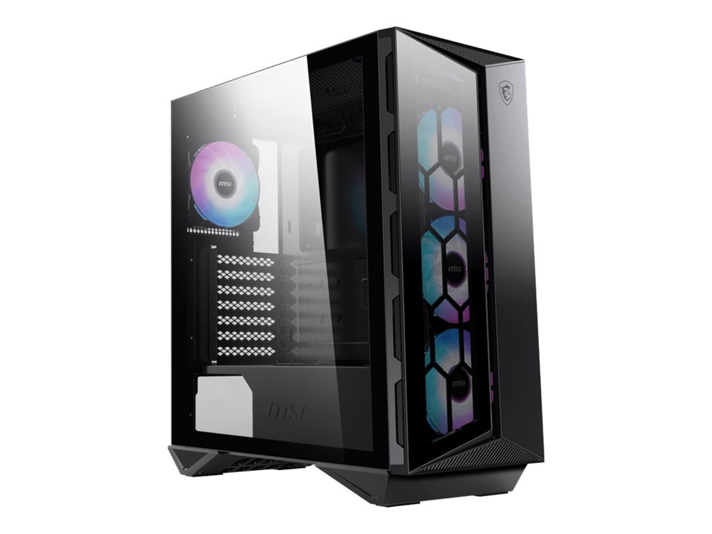 MSI MPG GUNGNIR 110R - Tower - ATX - Seitenteil mit Fenster (gehärtetes Glas)keine Spannungsversorgung (ATX) - USB/Audio