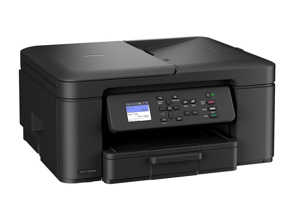 Brother DCP-J1360DW - Multifunktionsdrucker - Farbe - Tintenstrahl - A4/Legal (Medien)150 Blatt - USB 2.0 - Wi-Fi(n)