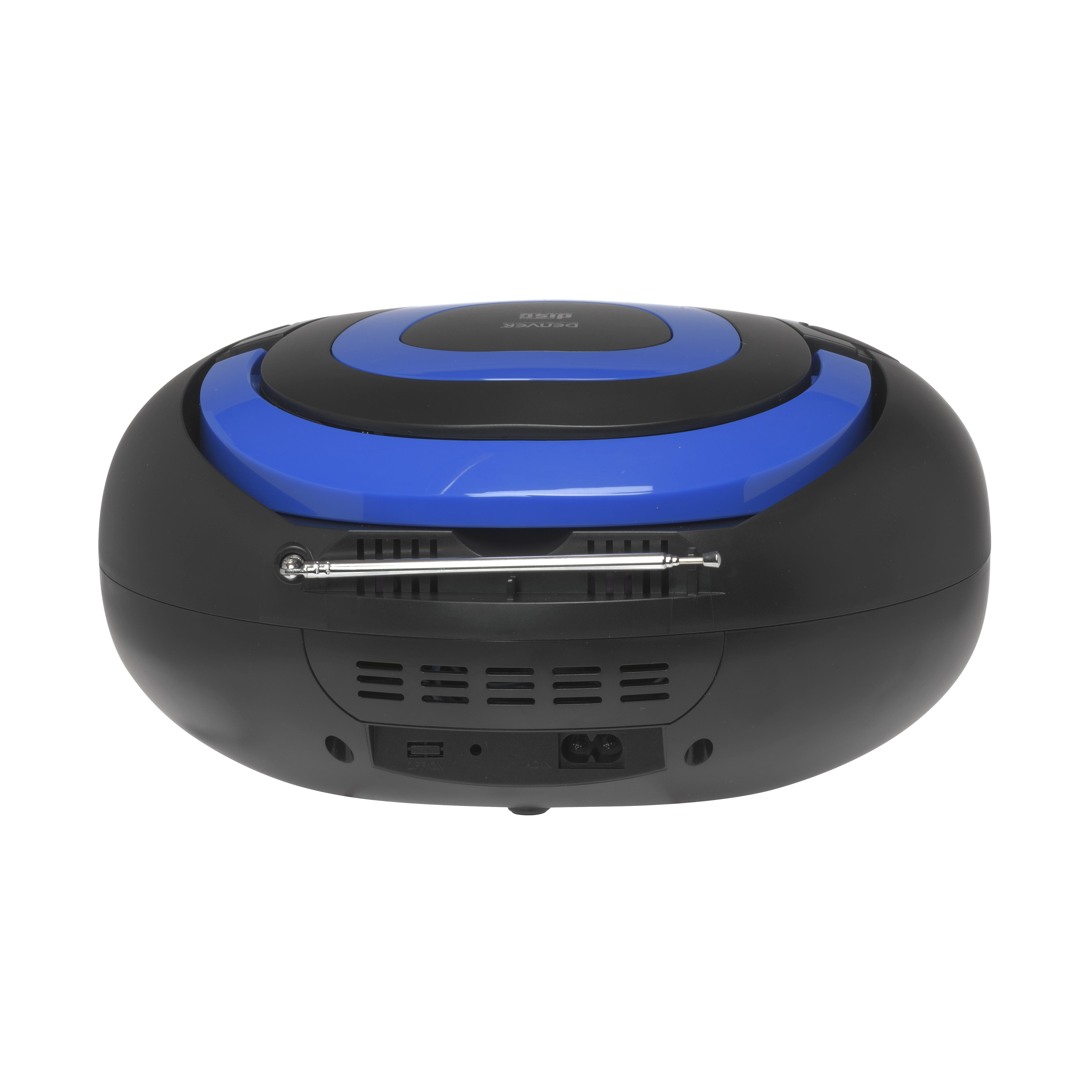 Inter Sales DENVER TCL-212BT - Ghettoblaster - 4 Watt - Blauu