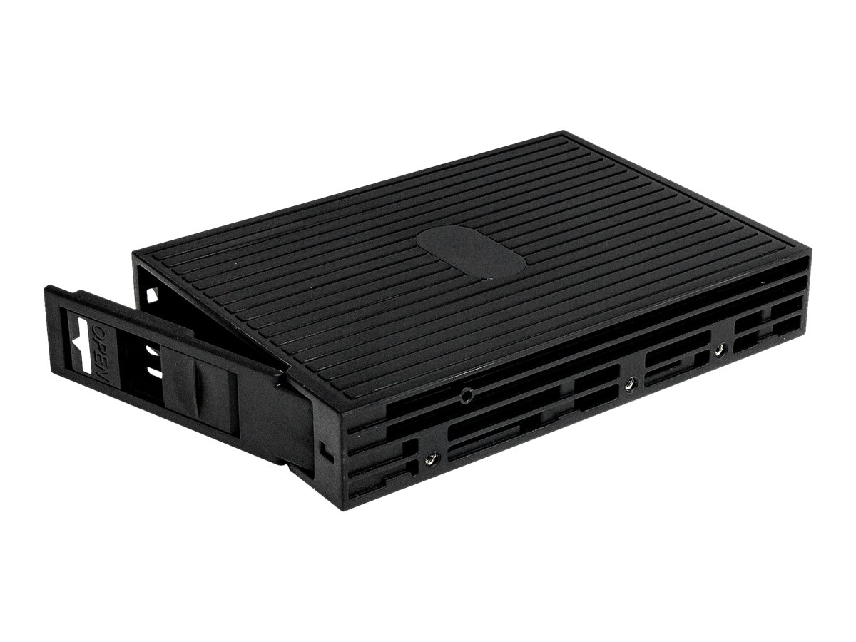 StarTech.com 2,5 Zoll SAS / SATA / SSD auf 3,5" SATA Festplatten Konverter - Laufwerksschachtadapter - 3,5" auf 2,5" (8.9 cm to 6.4 cm)Schwarz - für P/N: S352BU33HR - SATDOCK5U3ER - SATDUP11IMG - SATE