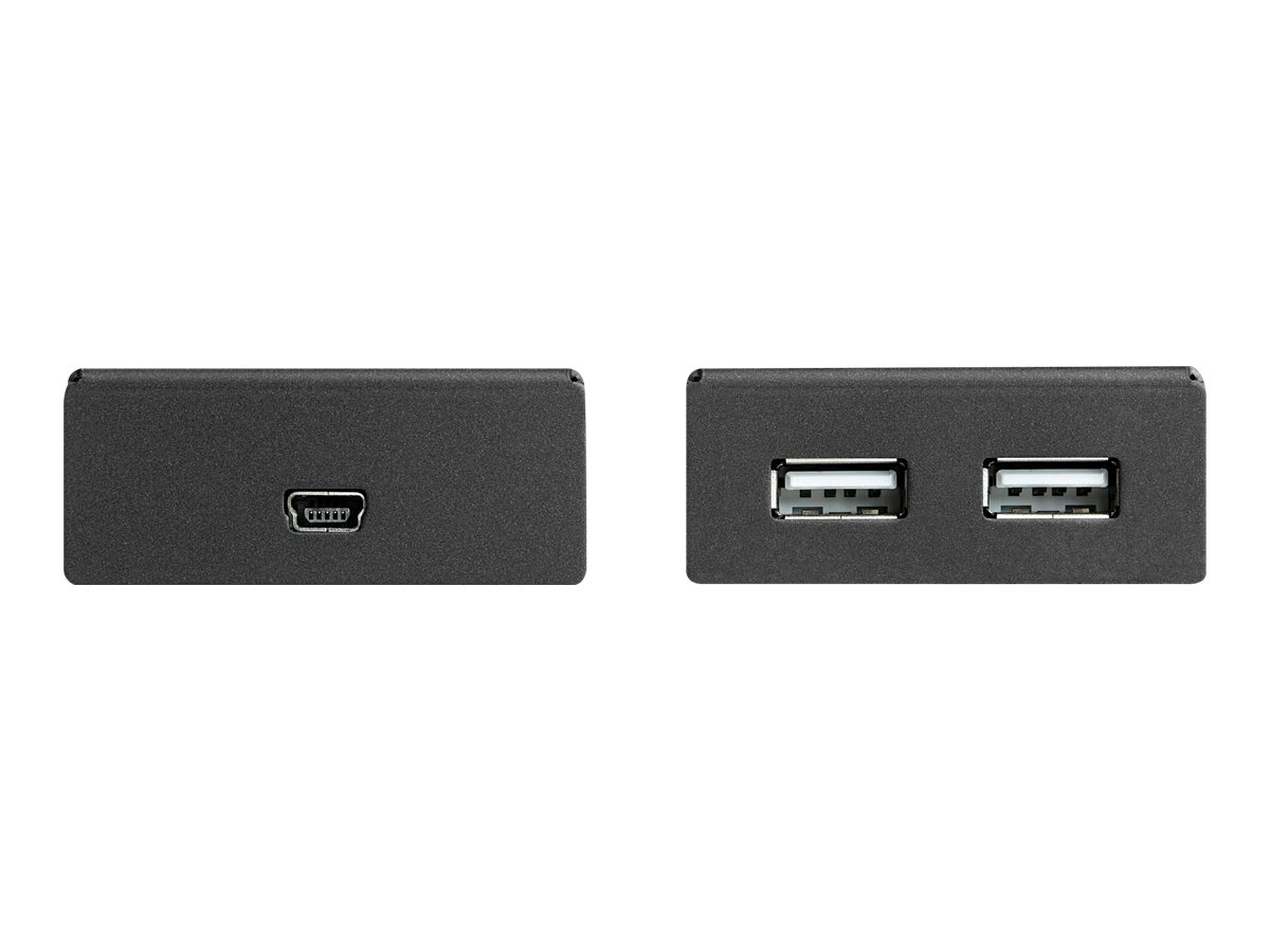 StarTech.com 4-Port USB 2.0 Extender - 165ft (50m)USB Over Cat5/Cat6 Extender - Compact USB 2.0 Over Ethernet Extender (USB2004EXTV) - USB-Erweiterung - USB 2.0 - über CAT 5/6 - 4 Anschlüsse - bis zu