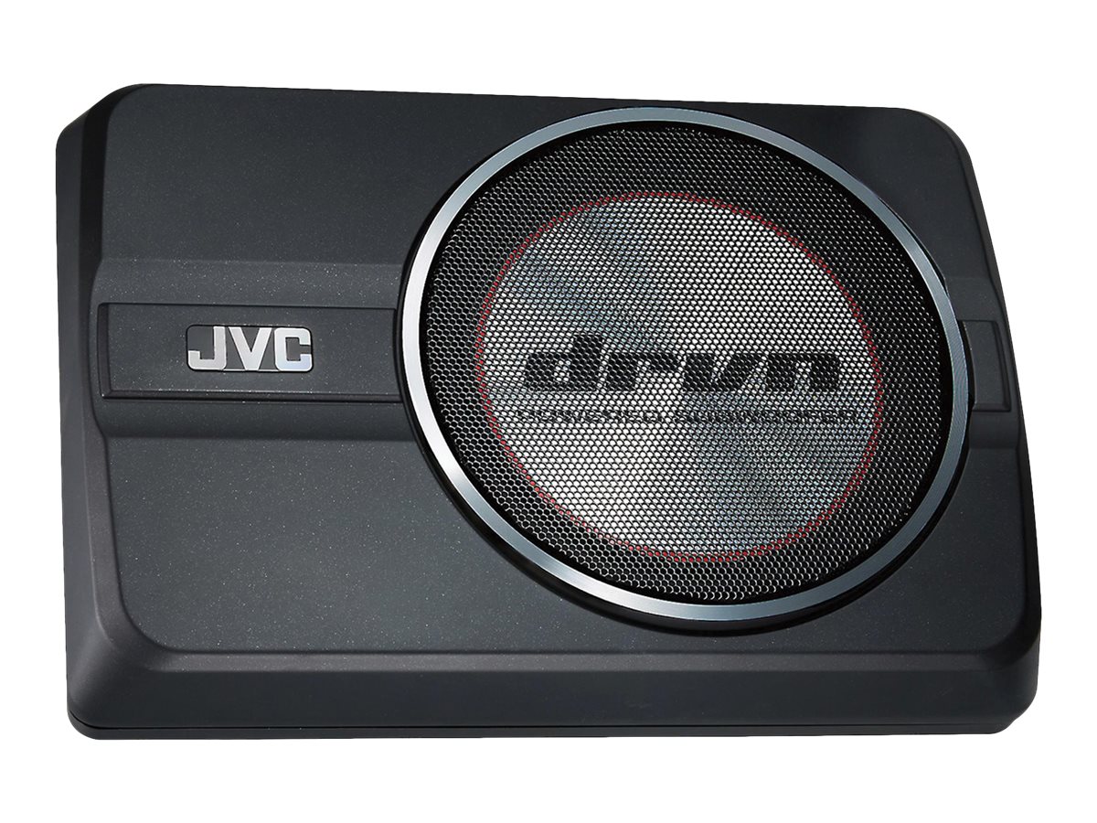 JVC CW-DRA8 - DRVN - Subwoofer - für KFZ - 150 Watt - 200 mm (8")drvn 20cm (8") Compact Powered Subwoofer