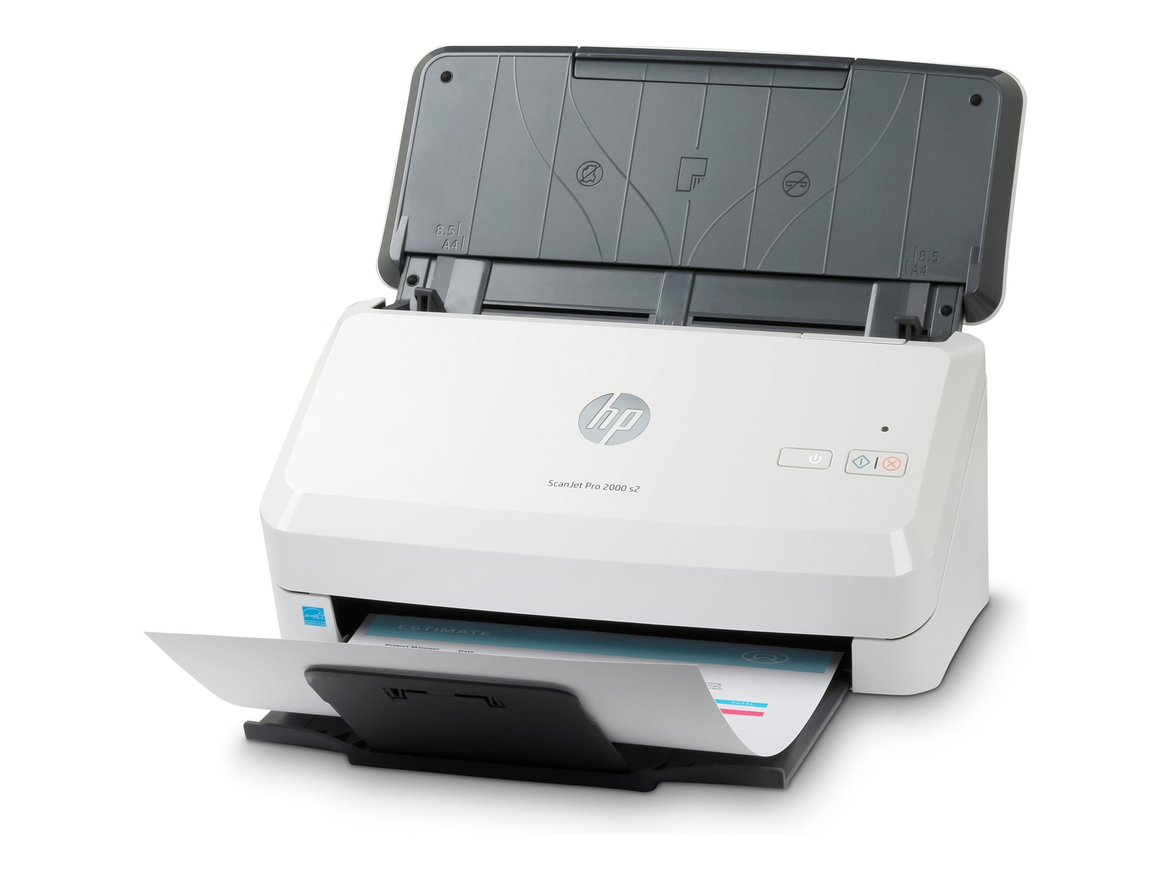 HP Scanjet Pro 2000 s2 Sheet-feed - Dokumentenscanner - Duplex - 216 x 3100 mm - 600 dpi x 600 dpi - bis zu 35 Seiten/Min. (einfarbig)automatischer Dokumenteneinzug (50 Blätter) - bis zu 3500 Scanvorg