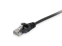 Equip Cat.6A U/UTP-Patchkabel, 15m, Schwarz, 15 m, Cat6a, U/UTP (UTP), RJ-45, RJ-45, SchwarzCat.6A U/UTP-Patchkabel - 15m - Schwarz