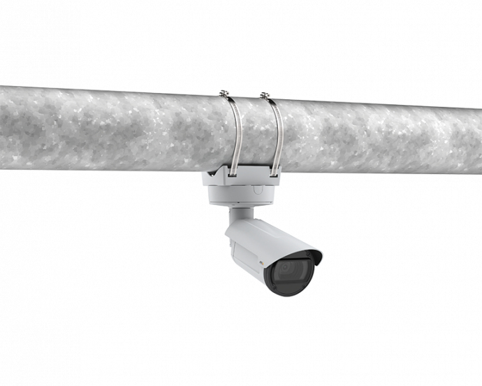 Axis T91B47 (50-150 mm) - Kamera MontagesatzPfosten montierbar - Innenbereich - Außenbereich - weiß - für AXIS AXIS P3245 - M3215 - M4308 - P1385 - P1455 - P3818 - Q1615 - Q1951 - Q1952 - Q3536 - Q353