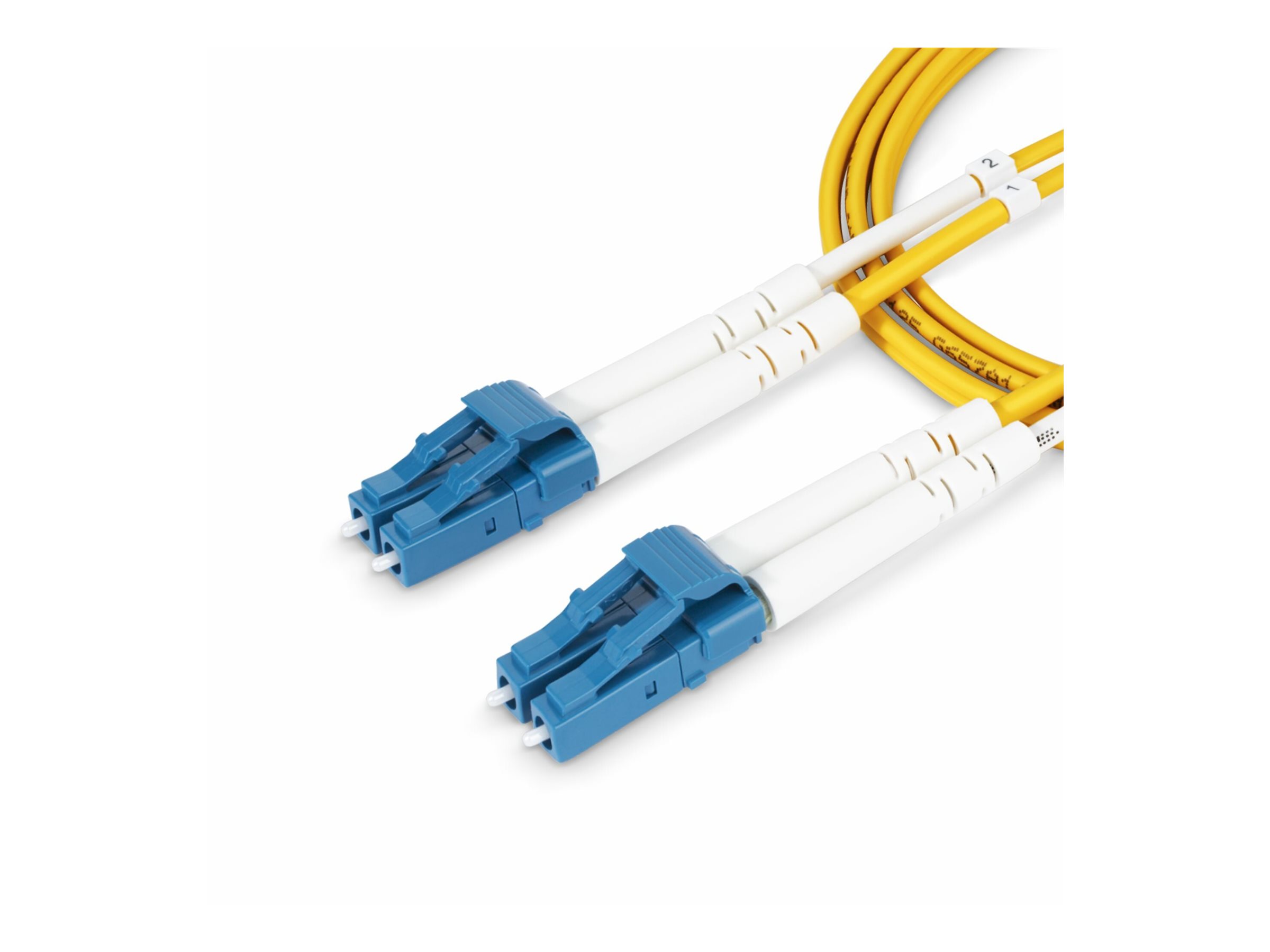 StarTech.com 25 Meter LWL Patchkabel LC LC (UPC)Singlemode OS2 - LSZH - Patch-Kabel - LC/UPC Einzelmodus (M) zu LC/UPC Einzelmodus (M) - 25 m - 25 m - 2 mm - Glasfaser - Duplex - 9/125 Mikrometer - OS