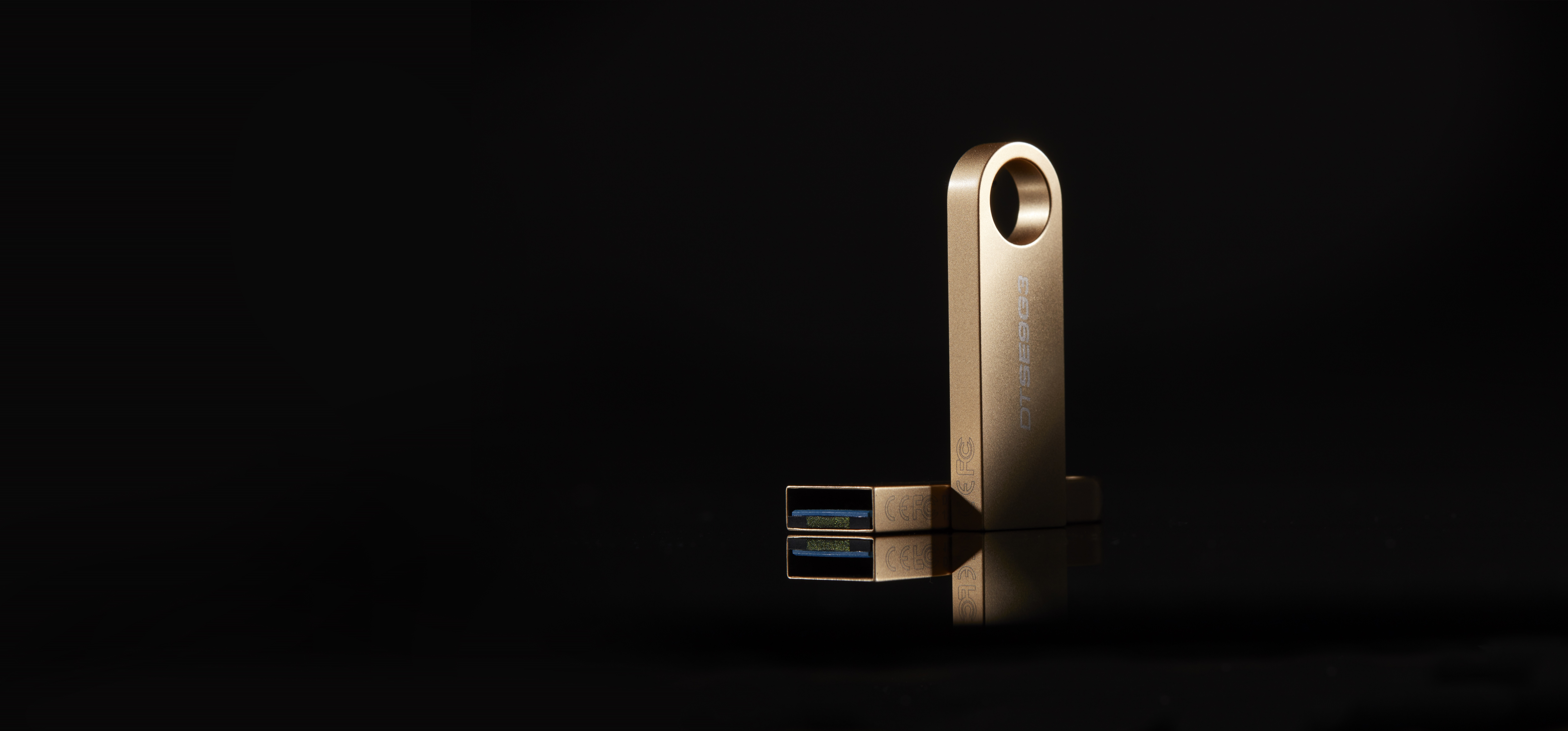Kingston DataTraveler SE9 G3 - USB-Flash-Laufwerk64 GB - USB 3.2 Gen 1 - Gold
