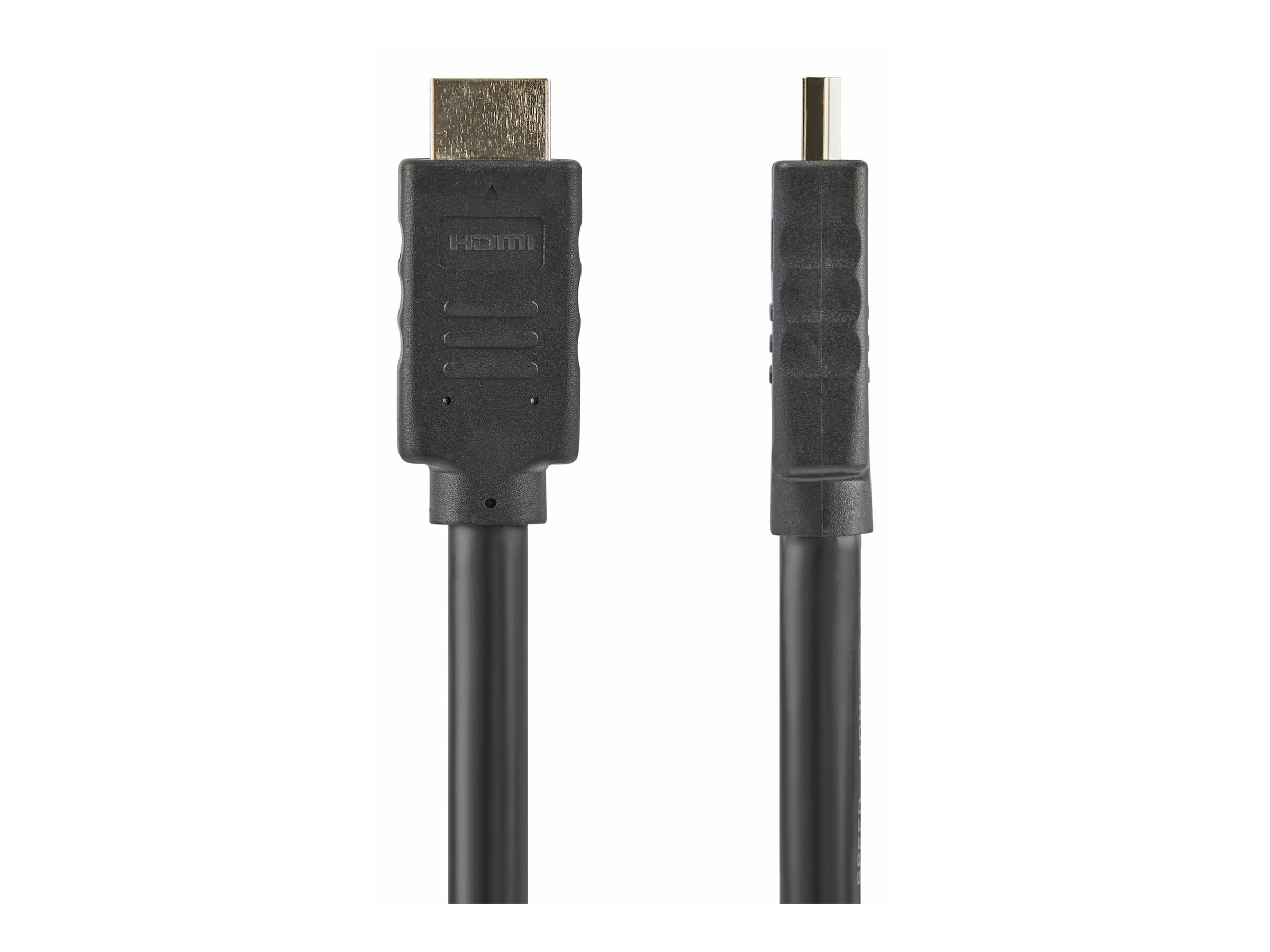 StarTech.com Startech 10m(30ft) HDMI 2.0 Cable, 4K 60Hz Active HDMI Cable, CL2 Rated for In Wall Installation, Long Durable High Speed Ultra-HD HDMI Cable, HDR 10, 18Gbps, Male to Male Cord, Black - A