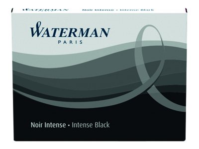 WATERMAN Standard - Tintenpatrone - Schwarz (Packung mit 8)für Expert; Hemisphere; PERSPECTIVE