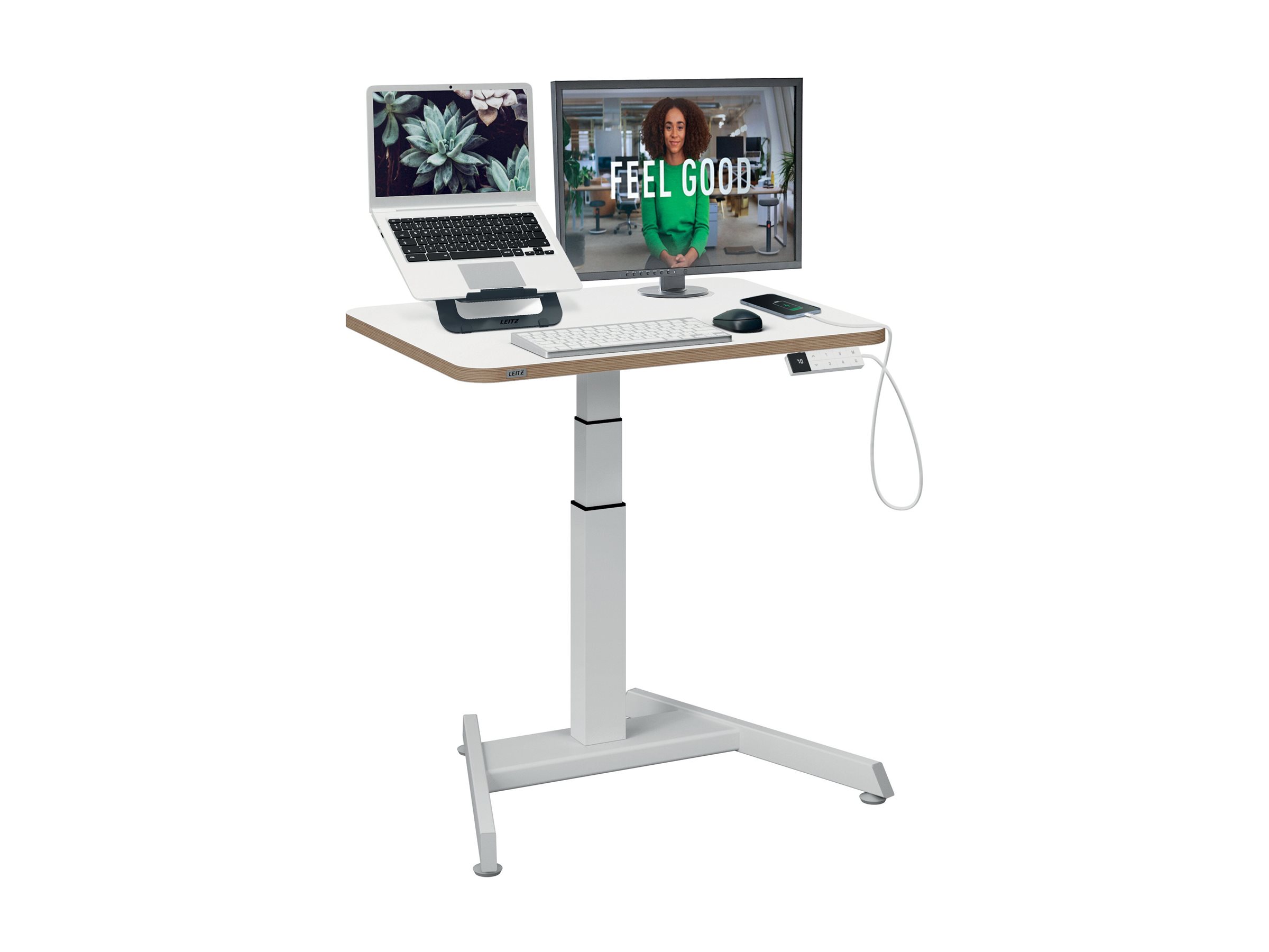 Esselte Leitz Ergo Small - Sitz-/ Stehtisch - rechteckig