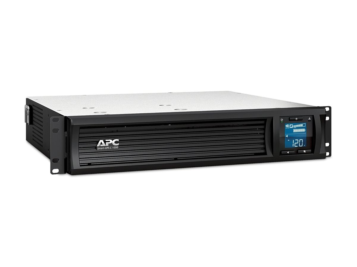 APC Smart-UPS C - USV (Rack - einbaufähig)Wechselstrom 230 V - 600 Watt - 1000 VA - USB - serial - Ausgangsanschlüsse: 4 - 2U - Schwarz - mit APC SmartConnect - für P/N: AR4018SPX432 - AR4024SP - AR40