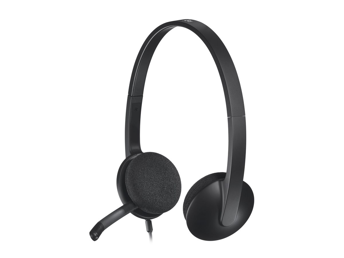 Logitech USB Headset H340 - Headset - On-Earkabelgebunden