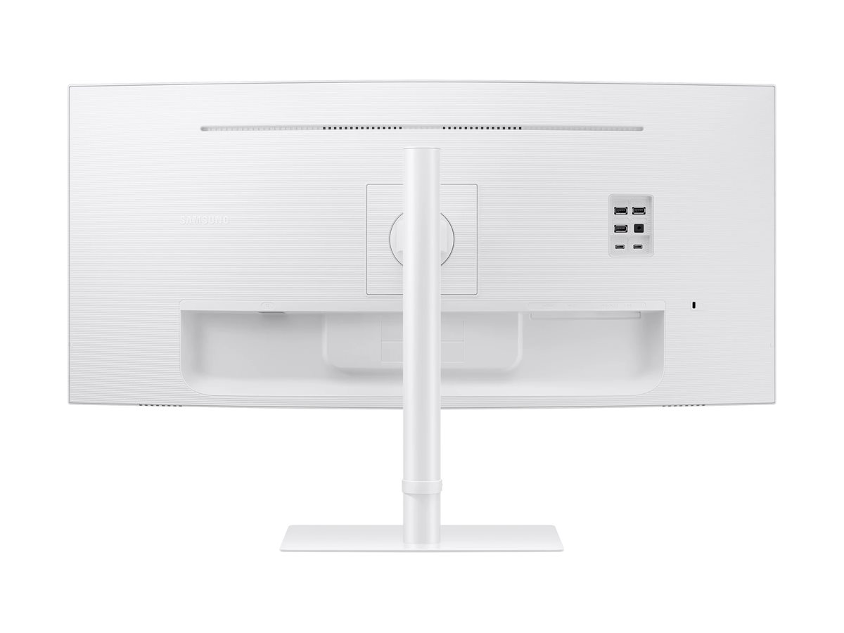 Samsung ViewFinity S6 S34C650TAU - S65TC Series - LED-Monitor - gebogen - 86.4 cm (34")3440 x 1440 UWQHD @ 100 Hz - VA - 350 cd/m² - 3000:1 - HDR10 - 5 ms - 2x Thunderbolt 4 - HDMI - DisplayPort - Lau