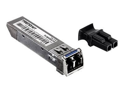 TRENDnet TI-MGBS10 - SFP (Mini-GBIC)-Transceiver-Modul1GbE - 1000Base-LX - LC Single-Modus - bis zu 10 km - 1310 nm - TAA-konform