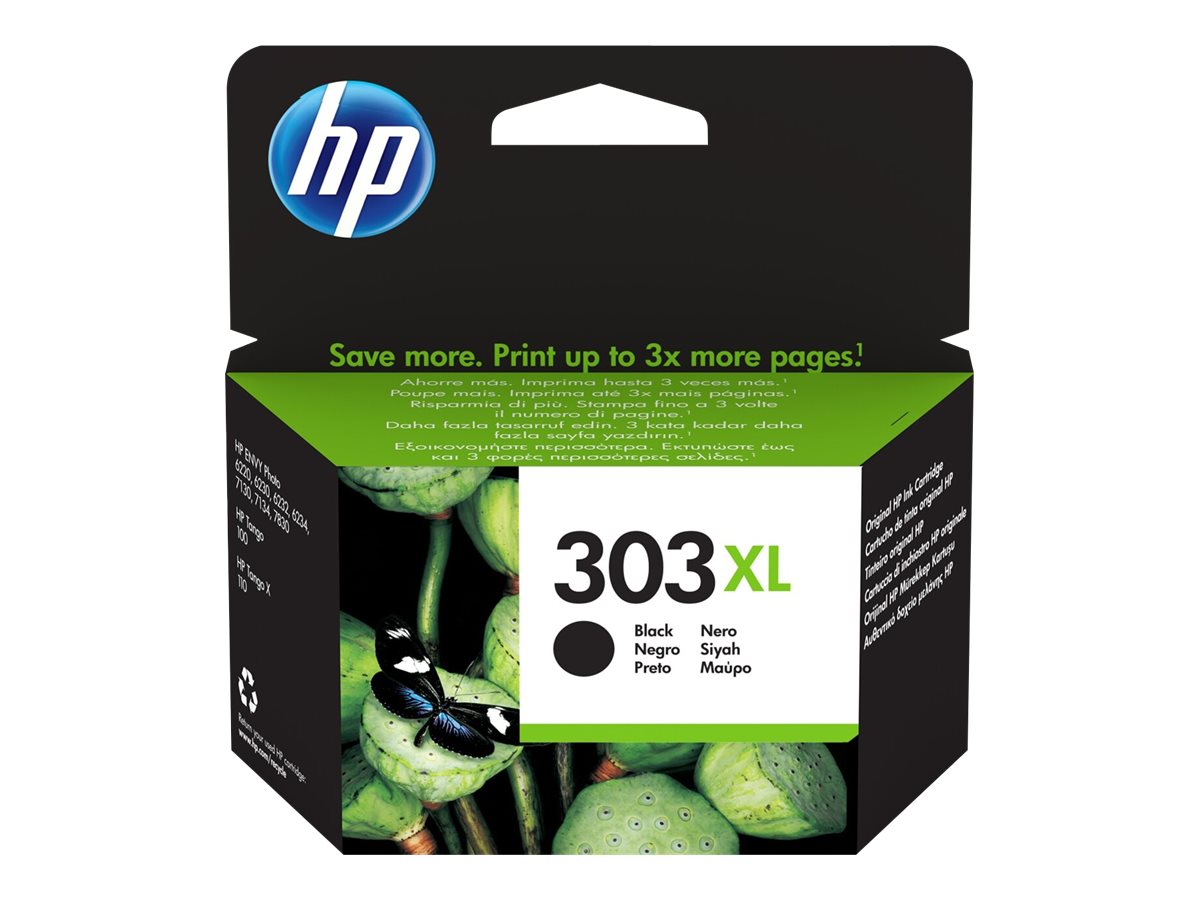 HP Tinte T6N04AE 303XL XL Schwarz - Original - Tintenpatrone12 ml