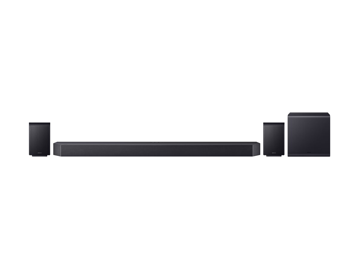 Samsung HW-Q990F - Q-Series - Soundleistensystemfür Heimkino - 11.1.4-Kanal - kabellos - Bluetooth - Wi-Fi - App-gesteuert - Schwarz
