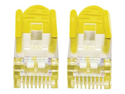Intellinet Network Patch Cable, Cat7 Cable/Cat6A Plugs, 3m, Yellow, Copper, S/FTP, LSOH / LSZH, PVC, RJ45, Gold Plated Contacts, Snagless, Booted, , Polybag - Patch-Kabel - RJ-45 (M)zu RJ-45 (M) - 3 m