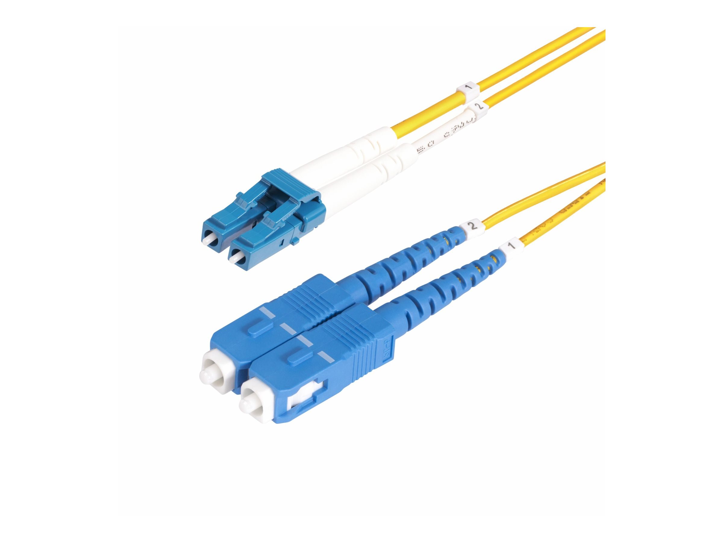 StarTech.com 30m OS2 LWL Patchkabel LC zu SC (UPC)Singlemode Duplex - Patch-Kabel - LC/UPC Einzelmodus (M) zu SC/UPC Einzelmodus (M) - 30 m - 30 m - 2 mm - Glasfaser - Duplex - 9/125 Mikrometer - OS1/