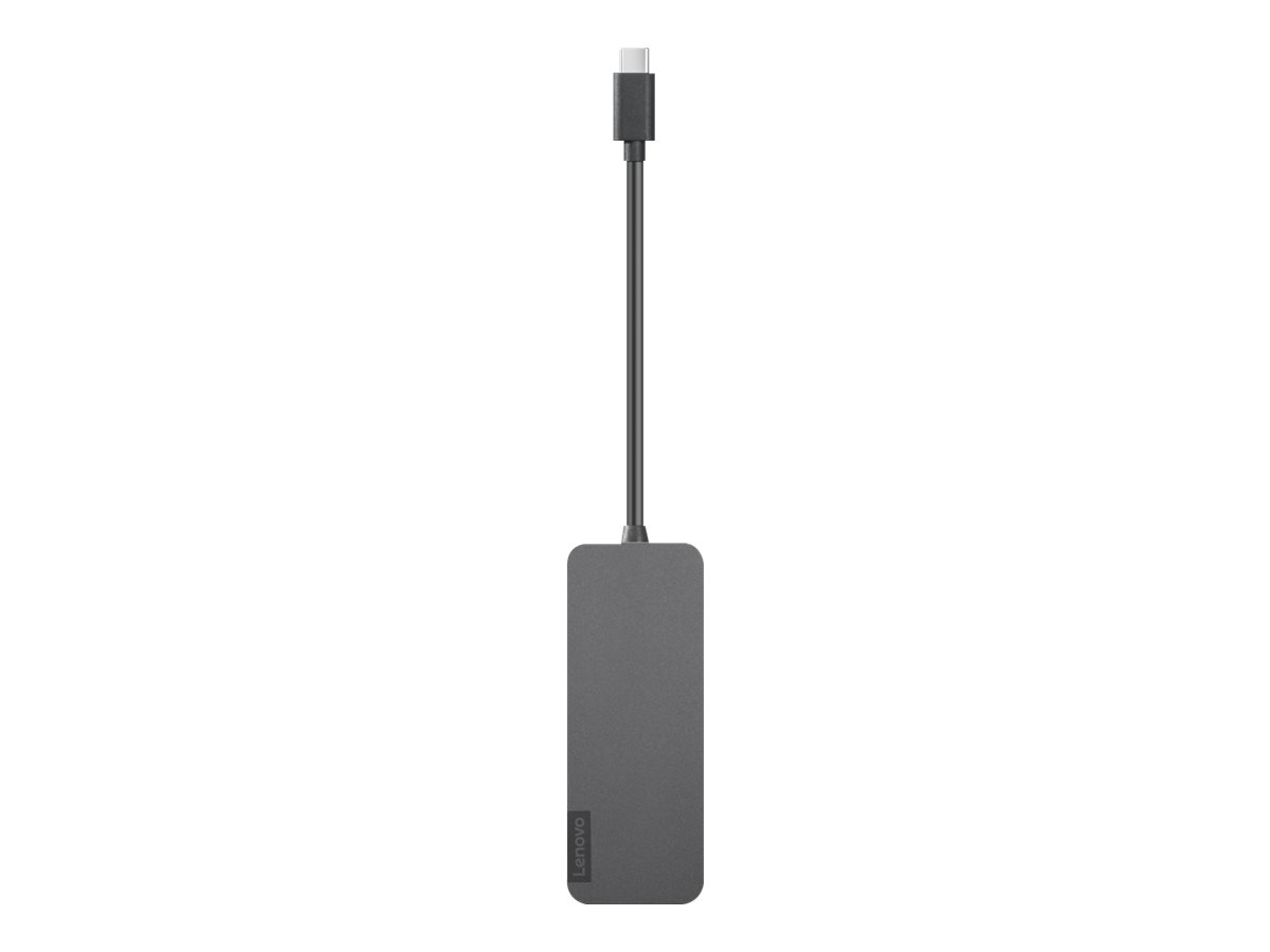 Lenovo USB-C to 4 Port USB-A Hub - Hub - 4 xSuperSpeed USB 3.0 + 1 x USB-C - Desktop