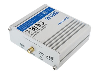 Teltonika TRB145 - Gateway0,04 Gbps - IPSec - TCP/IP - VPN - Duplex - Voll-Duplex - Halb-Duplex - Ethernet - GSM - UMTS (WCDMA) - RS-485 - RS-485 - Telefonbuch - Linux