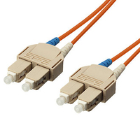 Equip Patch-Kabel - SC multi-mode (M) zu SC multi-mode (M)3 m - Glasfaser - 62,5/125 Mikrometer - orange