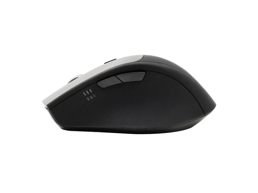 Equip Maus - ergonomisch - optisch - 6 Tastenkabellos - 2.4 GHz - USB / USB-C Wireless-Empfänger - Schwarz - Hängebox