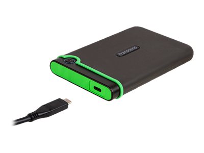 Transcend StoreJet 25M3C - Festplatte - 4 TB - extern (tragbar)2.5" (6.4 cm) - USB 3.1 Gen 1 - Iron Gray