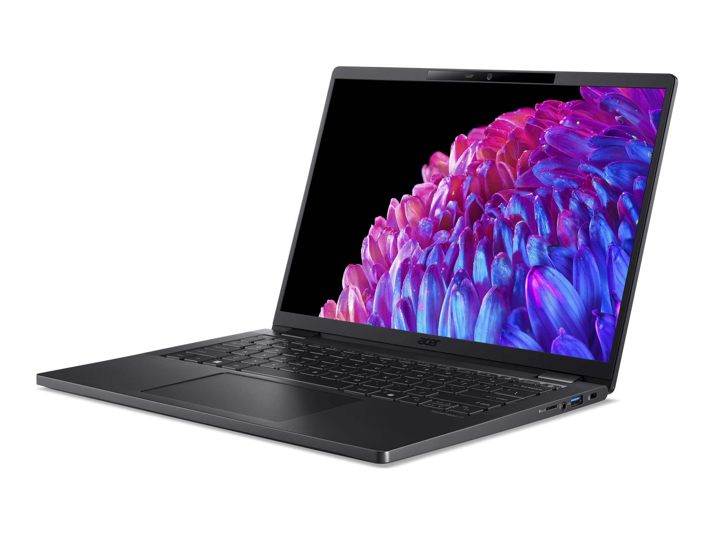 Acer TravelMate P6 14 TMP614-73-TCO - 180°-Scharnierdesign - Intel Core Ultra 5 125H / 1.2 GHz - Evo - Win 11 Pro - Intel Arc Graphics - 16 GB RAM - 512 GB SSD - 35.6 cm (14")1920 x 1200 - Wi-Fi 7 - G