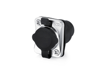 Good Connections S6 IC06-R002, RJ45, Schwarz, Metallisch, Weiblich/Weiblich, Gerade, Kupfer, Kieselgel, Zink, -40 - 80 °C