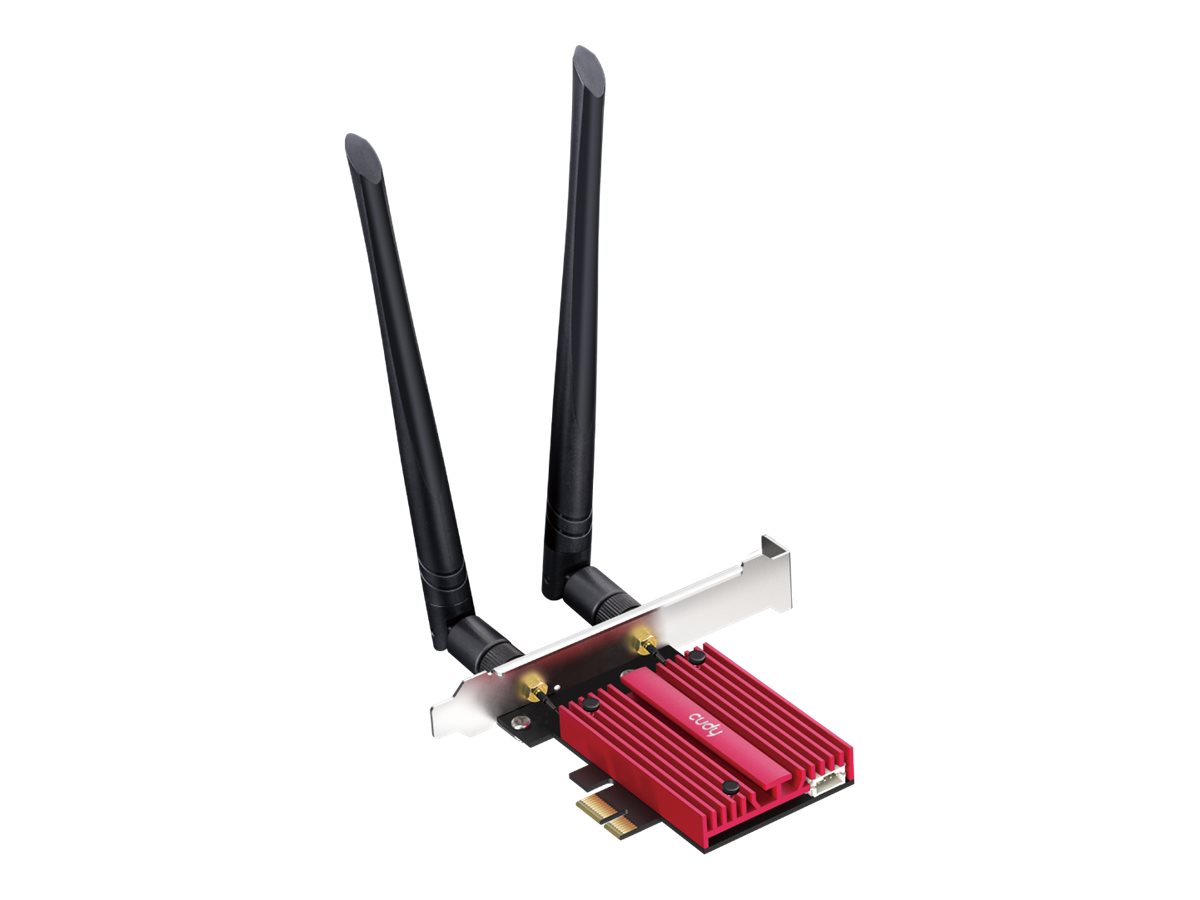 CUDY WE3000S - Netzwerkadapter - PCI Express x1 Low-Profile - Bluetooth 5.3 - Wi-Fi 6E