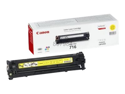 Canon 716 Yellow - Gelb - original - Tonerpatronefür i-SENSYS LBP5050 - LBP5050N - MF8030CN - MF8040Cn - MF8050CN - MF8080Cw