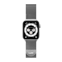 Laut International LAUT Steel Loop, Gurt, Smartwatch, Silber, Apple, Apple Watch 38/40/41 mm, Edelstahlfor Apple Watch 38/40/41 mm Silver