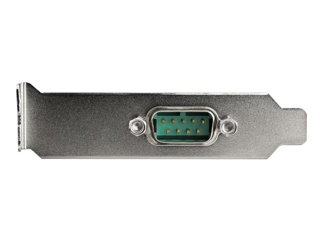 StarTech.com Startech 1 Port Serielle PCI Express RS232 Adapter Karte - Serielle PCIe RS232 Kontroller Karte - PCIe zu Seriell DB9 - 16950 UART - Niedrigprofil-Erweiterungskarte - Windows & Linux (PEX