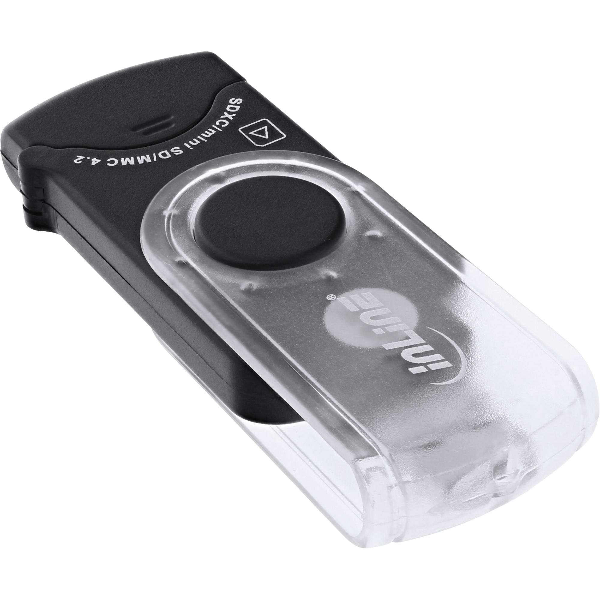 InLine Mobile Card Reader USB 3.2 - für SD/SDHC/SDXC - microSDRS-MMC - MMCmobile - microSD - MMCplus - SDHC - microSDHC - SDXC - microSDXC) - USB 3.0