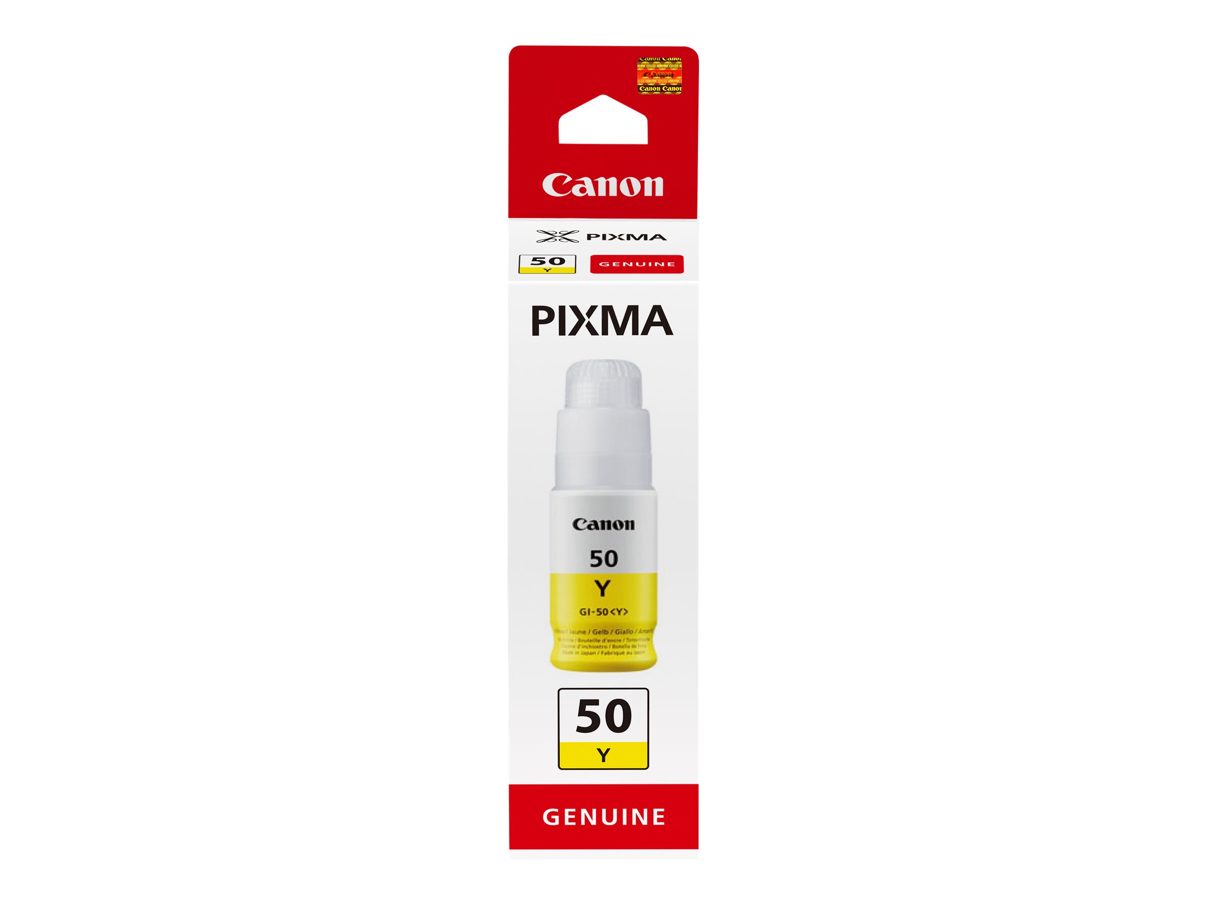 Canon GI 50 Y - Gelb - original - Nachfülltintefür PIXMA G5050 - G6050 - G7050 - GM2050 - GM4050