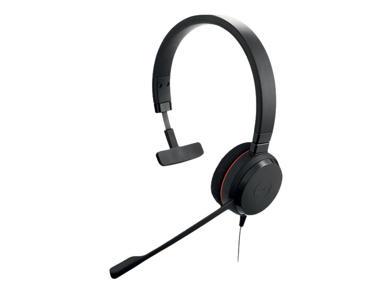 Jabra Evolve 20SE UC mono - Headset - On-Earkabelgebunden - USB-C - USB-A - Geräuschisolierung - Alcatel-Lucent Zertifiziert - Avaya Zertifiziert - Zertifiziert für Microsoft Teams - Cisco Certified -