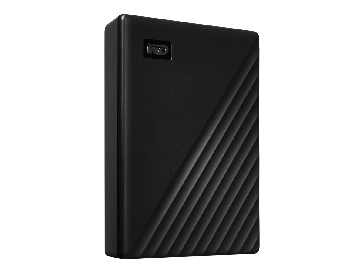 WD My Passport WDBPKJ0040BBK - Festplatte - verschlüsselt - 4 TB - extern (tragbar)USB 3.2 Gen 1 - 256-Bit-AES - Schwarz
