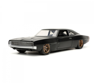 Jada Toys Fast & Furious 1968 Dodge Charger Widebody 1:24, Auto, Fast & Furious, 8 Jahr(e), Metall, Kunststoff, Gummi, SchwarzFast & Furious 1968 Dodge Charger Widebody 1:24