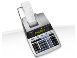 Canon MP1211-LTSC - Druckrechner - LCD - 12 StellenWechselstromadapter - Speichersicherungsbatterie - Silver Metallic