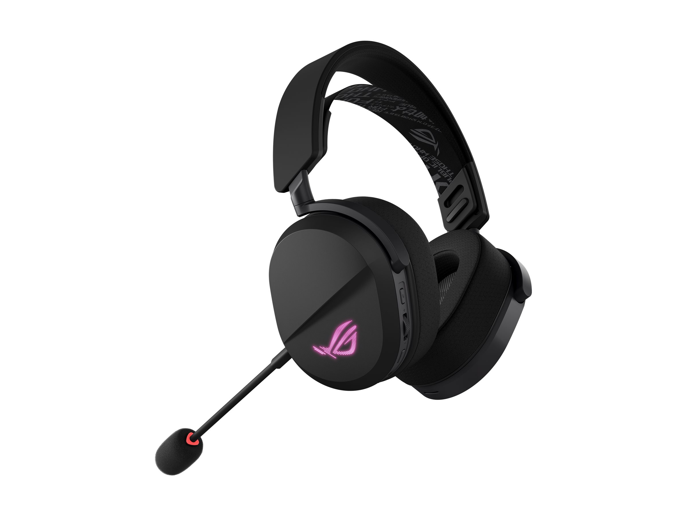 ASUS ROG Pelta - Headset - ohrumschließendBluetooth / 2,4 GHz Funkfrequenz - kabellos - Schwarz