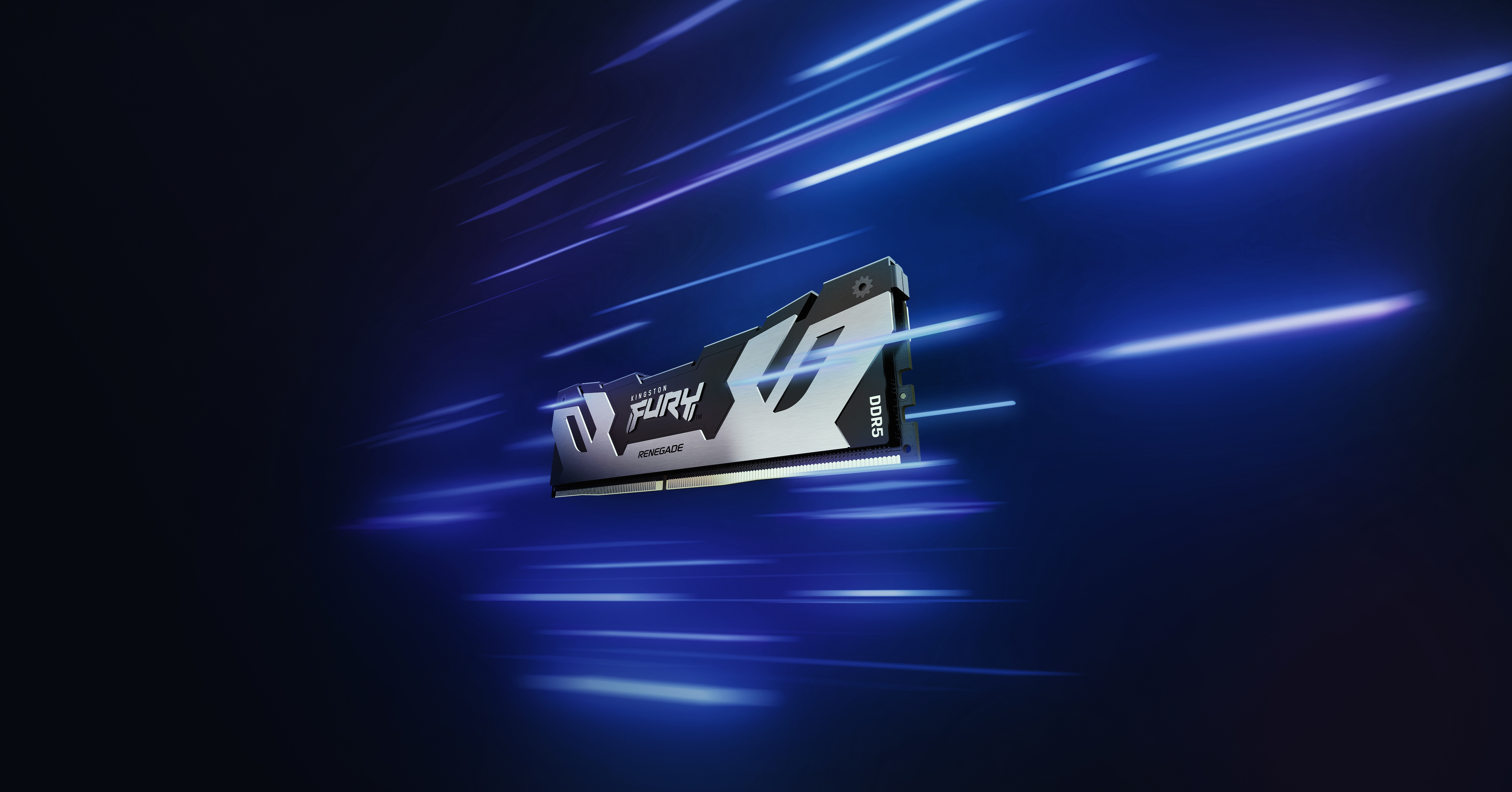 Kingston FURY Renegade Silver - DDR5 - Kit -32 GB: 2 x 16 GB - DIMM 288-PIN - 6400 MT/s / PC5-51200 - CL32 - 1.4 V - ungepuffert - on-die ECC